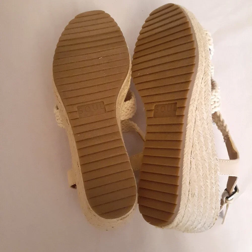 Soul by Naturlizer Macrame Wedge Sandals